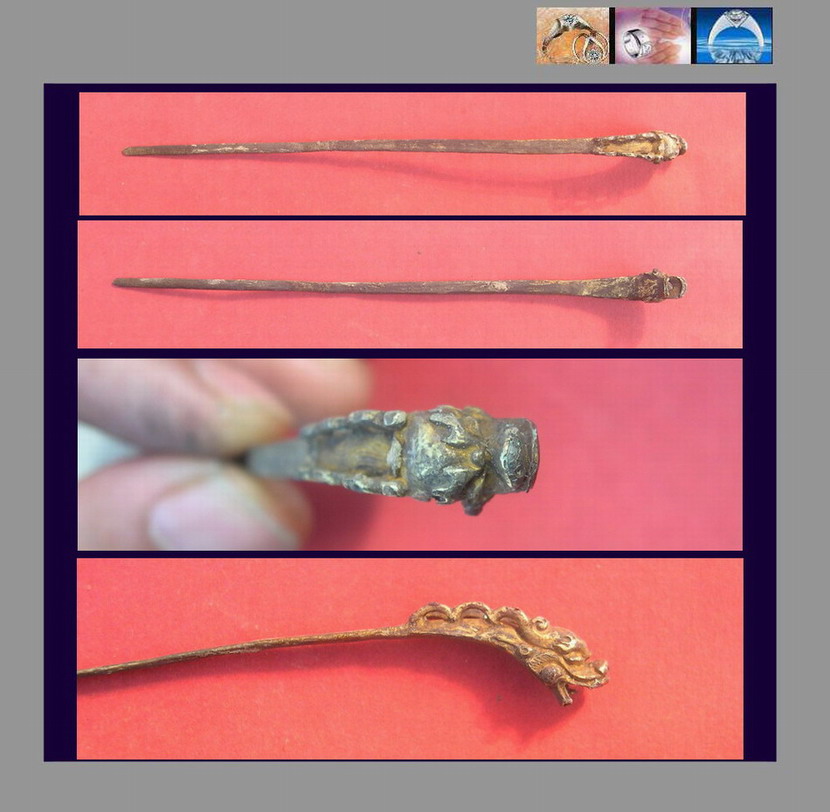 又来十把明清簪子一起售