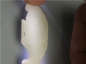 【玉泉文玩】L128清代和田白玉鲑鱼小吊坠