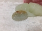 【铭】民贵 浮雕老坑翡翠双花戒面