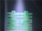 【玉泉文玩】L178创汇期满苹果绿翡翠囍字小坠一对