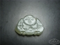 全美品  清代老和田青白玉大肚弥勒佛饰物
