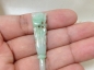 【铭】清 冰种阳绿佛手簪花仙桃大簪子柄 800